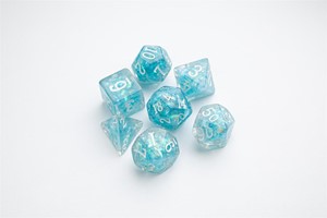 Afbeelding van het spelletje Candy-Like Series Dice Set - Blueberry (7 stuks)