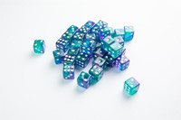 D6 Dice Set - Galaxy Series Neptune (36 stuks)-2