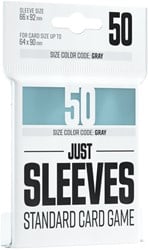 Just Sleeves - Standard Card Game Clear (50 stuks)