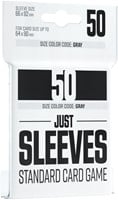 Just Sleeves - Standard Card Game Zwart (50 stuks)
