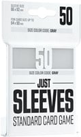 Just Sleeves - Standard Card Game Wit (50 stuks)