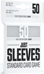 Just Sleeves - Standard Card Game Wit (50 stuks)