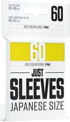 Just Sleeves - Japanese Size Yellow