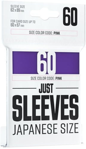 Just Sleeves - Japanese Size Purple