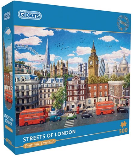 Streets of London Puzzel (500 stukjes)
