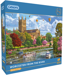 Worcester from the River Puzzel (500 stukjes)