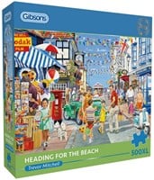 Heading for the Beach Puzzel (500 XL stukjes)