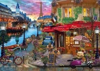 Sunset on the Seine Puzzel (500 XL stukjes)-2