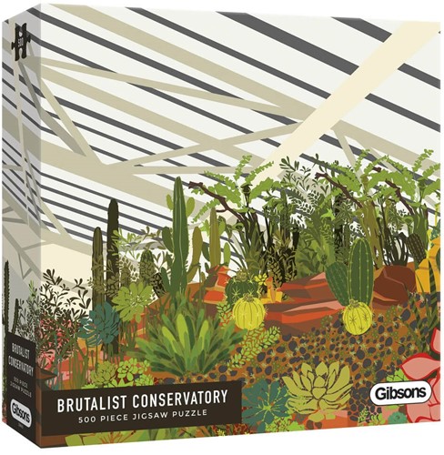 Brutalist Conservatory Puzzel (500 stukjes)