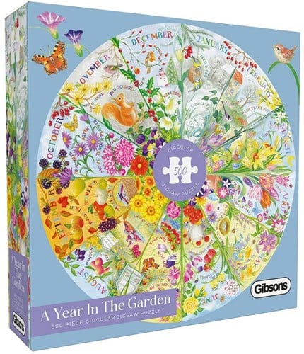 A Year in the Garden Puzzel (500 stukjes)