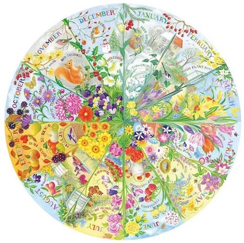 A Year in the Garden Puzzel (500 stukjes)-2