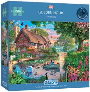Afbeelding van het spelletje Golden Hour Puzzel (1000 stukjes)