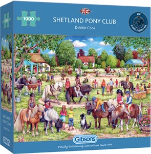 Afbeelding van het spel Shetland Pony Club Puzzel (1000 stukjes)