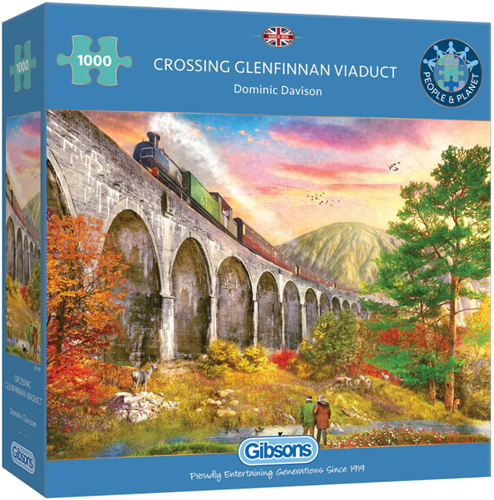 Crossing Glenfinnan Viaduct Puzzel (1000 stukjes)