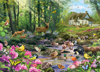 Woodland Glade Puzzel (1000 stukjes)-2