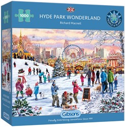 Hyde Park Winter Wonderland Puzzel (1000 stukjes)