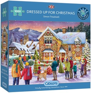 Afbeelding van het spel Dressed up for Christmas Puzzel (1000 stukjes)