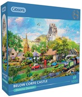 Below Corfe Castle Puzzel (1000 stukjes)