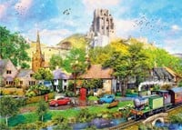 Below Corfe Castle Puzzel (1000 stukjes)-2
