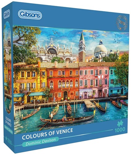 Colours of Venice Puzzel (1000 stukjes)