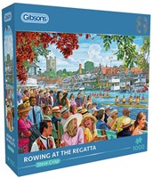 Rowing at the Regatta Puzzel (1000 stukjes)