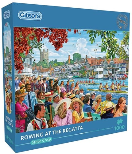 Rowing at the Regatta Puzzel (1000 stukjes)