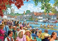 Rowing at the Regatta Puzzel (1000 stukjes)-2