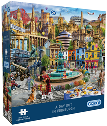 Adrian Chesterman - A Day Out in Edinburgh Puzzel (1000 stukjes)