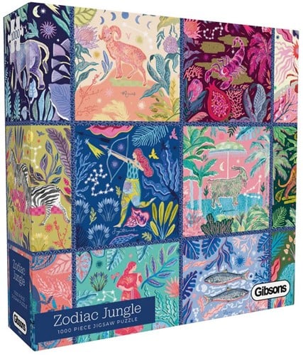 Zodiac Jungle Puzzel (1000 stukjes)