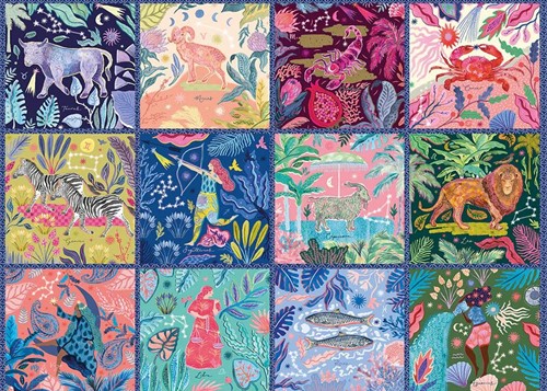 Zodiac Jungle Puzzel (1000 stukjes)-2