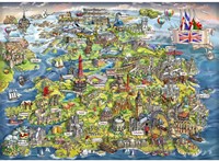 Beautiful Britain Puzzel (1000 stukjes)-2