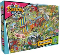 Jokesaws - Country Show Chaos Puzzel (1000 stukjes)