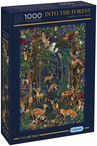 Into the Forest Puzzel (1000 stukjes)