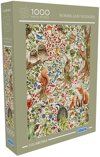 Woodland Wildlife Puzzel (1000 stukjes)