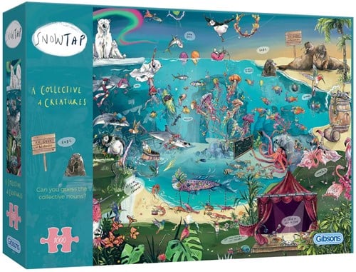 A Collective of Creatures Puzzel (1000 stukjes)