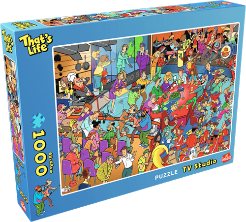 That’s Life Big Box – TV Studio Puzzel (1000 stukjes)