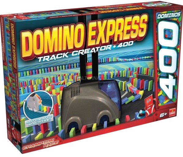Mm kussen besteden Domino Express - Track Creator (400 stenen) - kopen bij Spellenrijk.nl