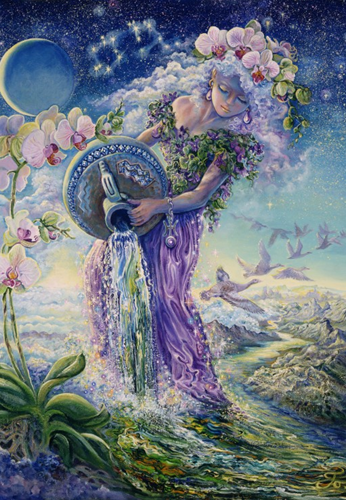 Signs of the Zodiac - Aquarius Puzzel (1000 stukjes)-2