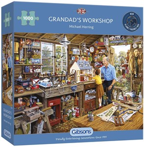 Afbeelding van het spelletje Granddad's Workshop Puzzel (1000 stukjes)