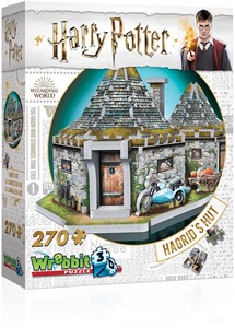 Wrebbit 3D Puzzel Harry Potter Hagrids Hut 270 stukjes