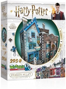 Afbeelding van het spel 3D Puzzel - Harry Potter Ollivander's Wand Shop & Scribbulus (295 stukjes)