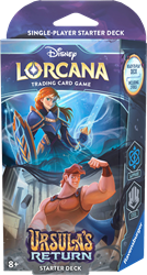 Disney Lorcana TCG - Ursula's Return Starter Anna & Hercules