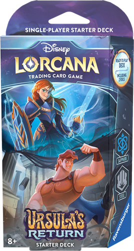 Disney Lorcana TCG - Ursula's Return Starter Anna & Hercules