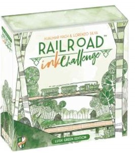 Thumbnail van een extra afbeelding van het spel Railroad Ink - Lush Green Edition