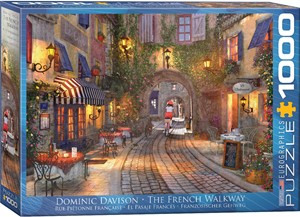 Afbeelding van het spelletje The French Walkway Puzzel (1000 stukjes)
