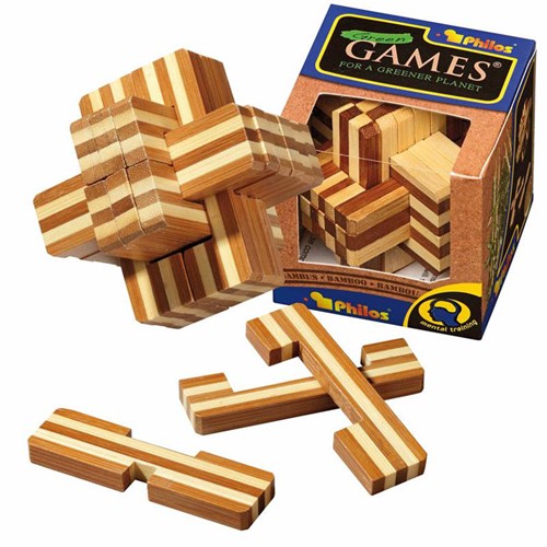 Duivelse Knoop Puzzel Bamboe