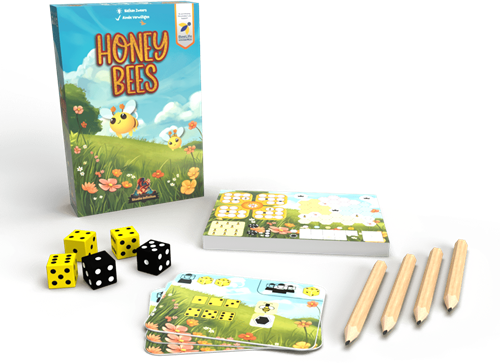 Honey Bees - Roll & Write Spel-2