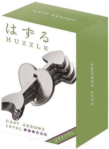 Huzzle Cast Puzzle - Arrows (level 3)
