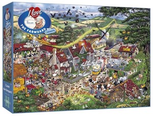 Afbeelding van het spel I Love the Farmyard Puzzel (1000 stukjes)