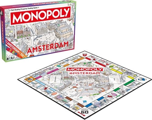 Monopoly Amsterdam (Engelse Versie)-2